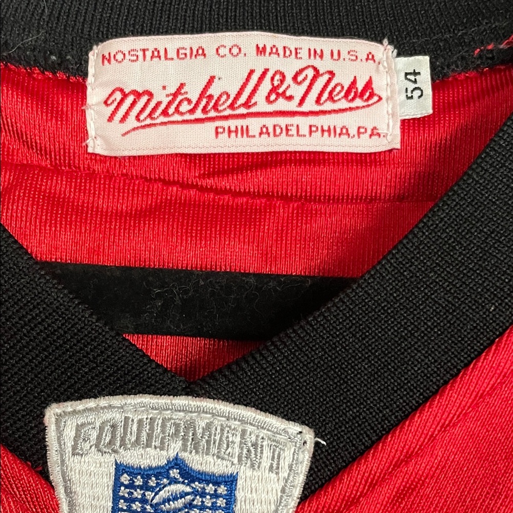 Reebok Red Falcons Jersey with Number 7 - Picture 5 of 7